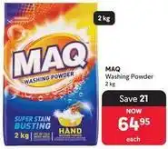 Makro Maq - washing powder offer