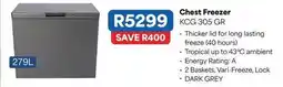 OK Furniture Chest freezer kcg 305 gr offer