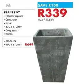 Chamberlain Stile Plant Pot offer