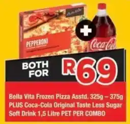 OK Grocer Bella Vita Frozen Pizza Assorted offer