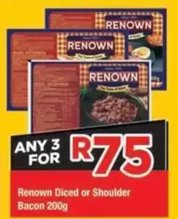 OK Grocer Renown Diced or Shoulder Bacon offer