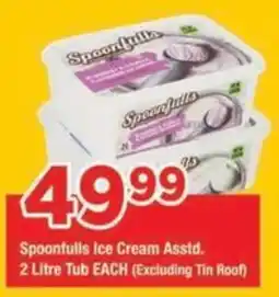 OK Grocer Spoonfulls Ice Cream Assorted offer