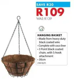 Chamberlain HANGING BASKET offer