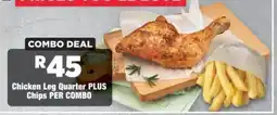 OK MiniMark Chicken Leg Quarter PLUS Chips offer