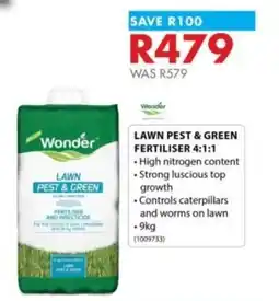 Chamberlain Wonder Lawn Pest & Green Fertiliser offer