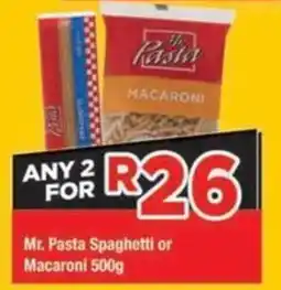 OK Grocer Mr. Pasta Spaghetti or Macaroni offer