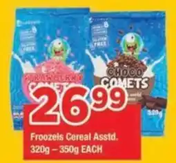 OK Grocer Froozels Cereal Assorted offer