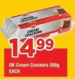 OK Grocer OK Cream Crackers offer