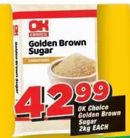 OK Grocer OK Choice Golden Brown Sugar offer