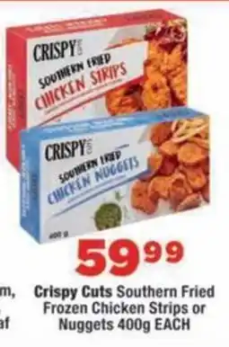 OK MiniMark Crispy Cuts Southern Fried Chicken Strips or Nuggets offer
