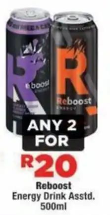 OK MiniMark Reboost Energy Drink Asstd. offer