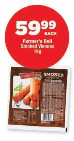 OK MiniMark Farmer's Deli Smoked Viennas offer