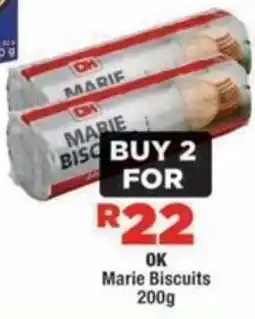 OK MiniMark OK Marie Biscuits offer