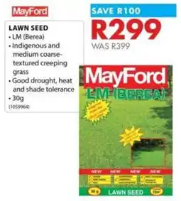 Chamberlain MayFord Lawn Seed offer