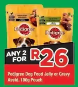 OK Grocer Pedigree Dog Food Jelly or Gravy offer