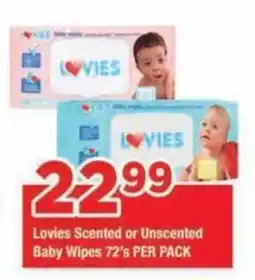OK Grocer Lovies Baby Wipes offer