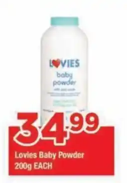 OK Grocer Lovies Baby Powder offer