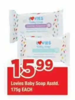 OK Grocer Lovies Baby Soap Assorted offer