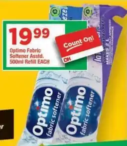 OK Grocer Optimo Fabric Softener offer