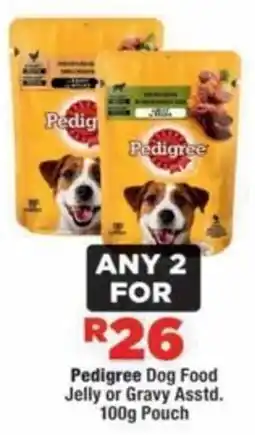 OK MiniMark Pedigree Dog Food Jelly or Gravy Assstd. offer