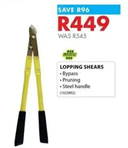 Chamberlain Bypass Pruning Lopping Shears offer