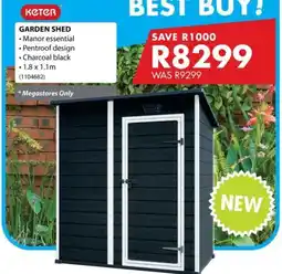 Chamberlain KETER GARDEN SHED offer