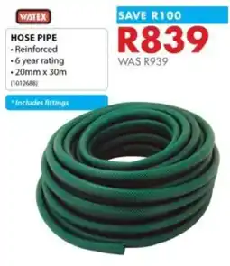 Chamberlain WATEX HOSE PIPE offer