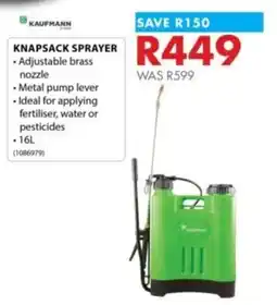 Chamberlain Knapsack Sprayer offer