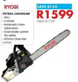 Chamberlain RYOBI PETROL CHAINSAW offer