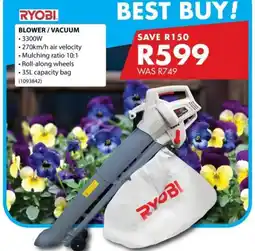 Chamberlain RYOBI BLOWER / VACUUM offer