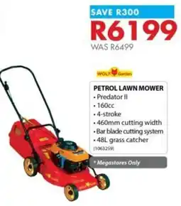 Chamberlain WOLF Garden PETROL LAWN MOWER Predator II offer