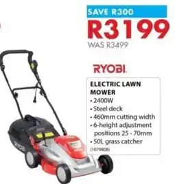 Chamberlain RYOBI ELECTRIC LAWN MOWER offer