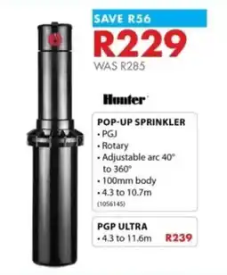 Chamberlain Hunter POP-UP SPRINKLER offer