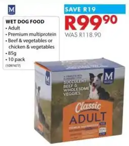 Chamberlain Wet Dog Food Classic Adult offer