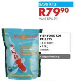 Chamberlain Shogun Fish Food Koi Pellets offer