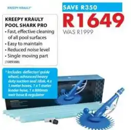 Chamberlain Kreepy Krauly Pool Shark Pro offer