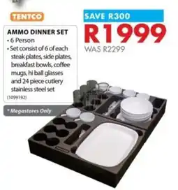 Chamberlain TENTCO AMMO DINNER SET offer