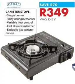 Chamberlain CADAC CANISTER STOVE offer