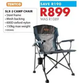 Chamberlain TENTCO SLX-2 CAMP CHAIR offer