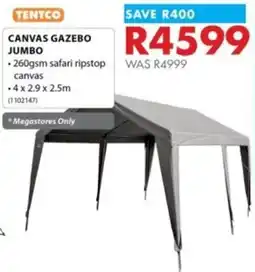 Chamberlain TENTCO CANVAS GAZEBO JUMBO offer