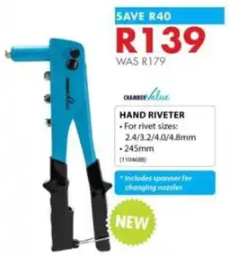 Chamberlain Chamber Value Hand Riveter offer
