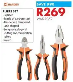 Chamberlain HARDEN PLIERS SET offer