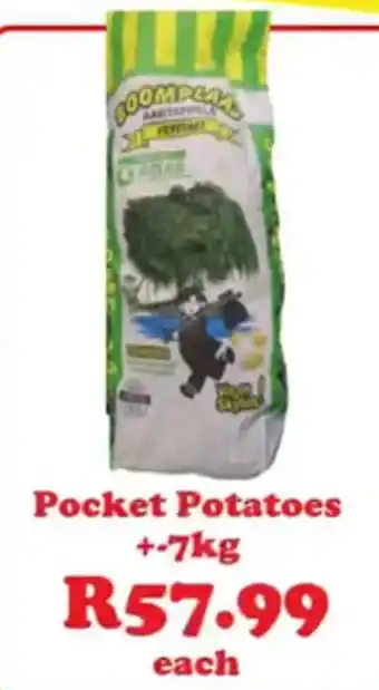 Boomplaat Pocket Potatoes