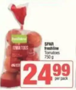 KwikSpar SPAR freshline Tomatoes offer