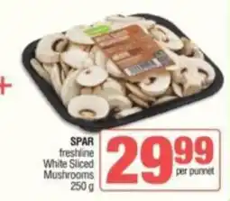 KwikSpar SPAR freshline White Sliced Mushrooms offer