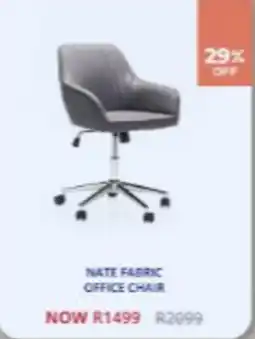 Decofurn NATE FABRIC OFFICE CHAIR offer