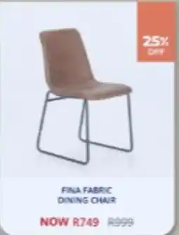 Decofurn FINA FABRIC DINING CHAIR offer
