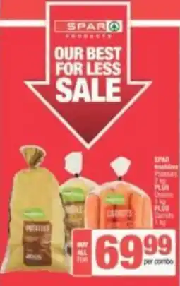 KwikSpar SPAR Machine Potatoes Onions Carrots offer
