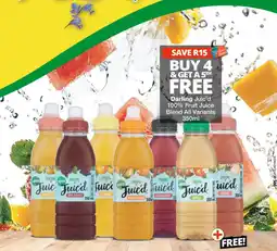 Checkers Hyper Darling Juic'd 100% Fruit Juice Blend offer