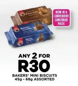 Fresh Stop Bakers' Mini Biscuits Assorted offer